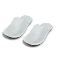 Kinefis Polypropylene Disposable Slippers - Closed Toe: With Rubber Sole